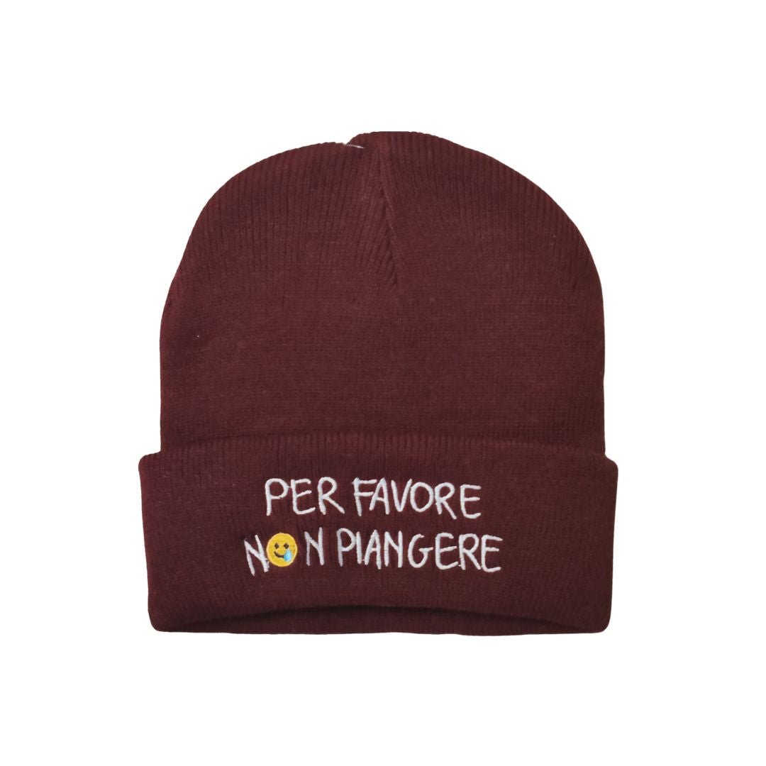 Cuffia PER FAVORE NON PIANGERE