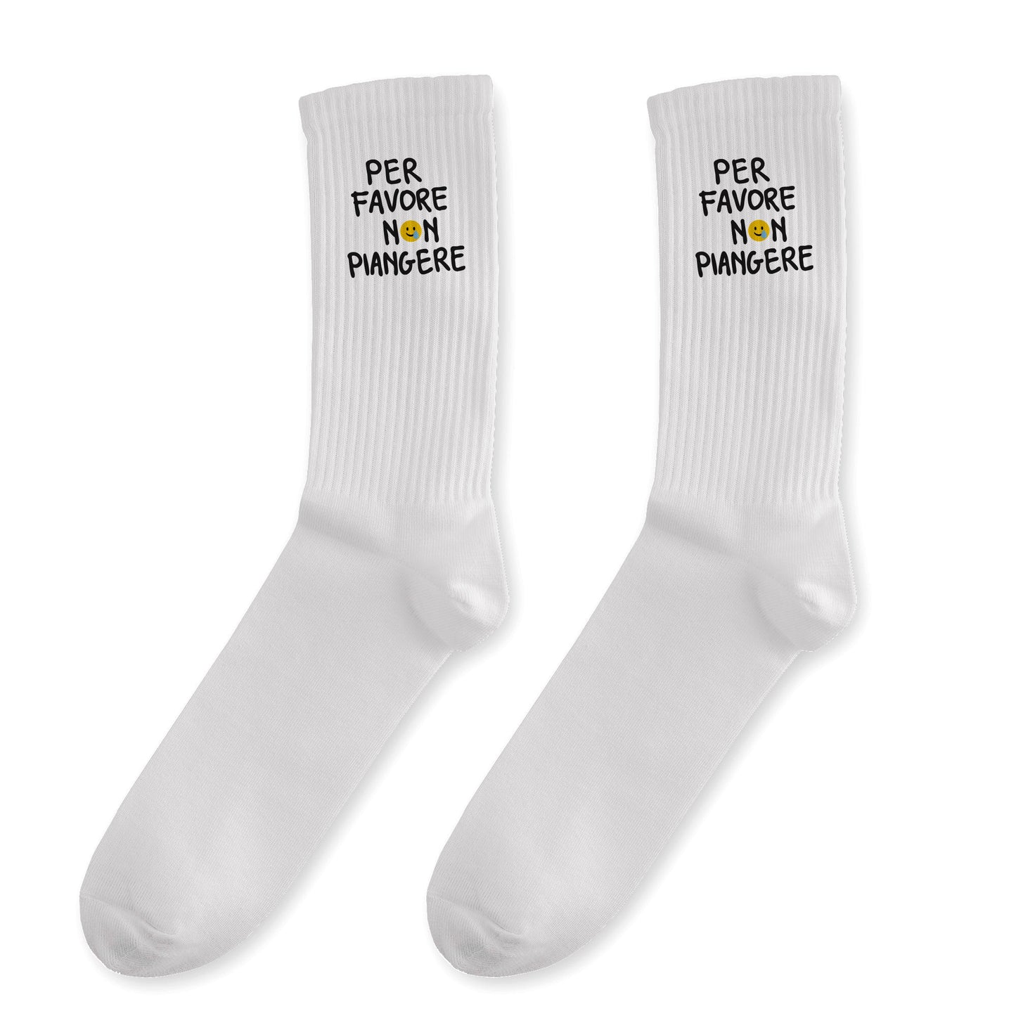 Calzini PER FAVORE NON PIANGERE