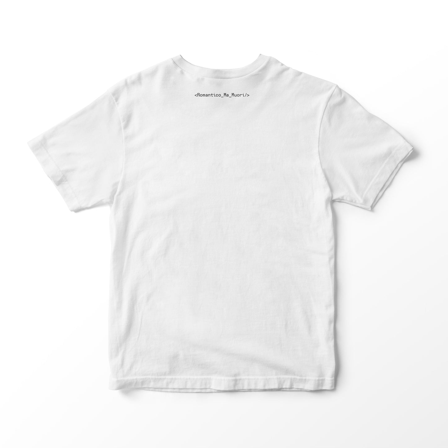 T-shirt ROMANTICO MA MUORI