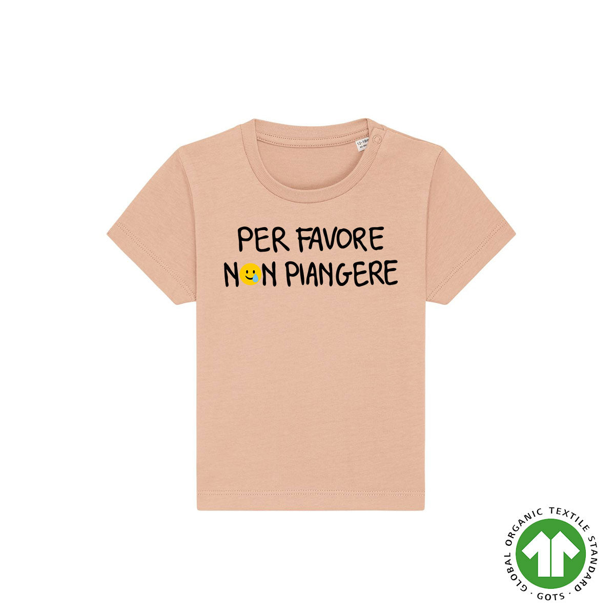 T-shirt KIDS PER FAVORE NON PIANGERE