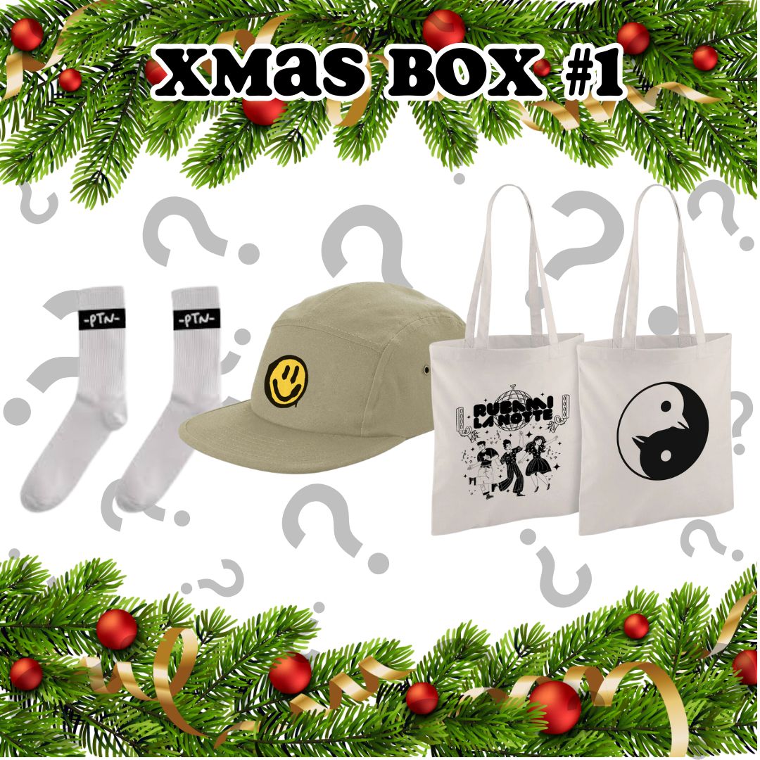 Ricevi 1 ACCESSORIO MISTERIOSO (cappello, shopper o calzini) + 1 SET DI SPILLE