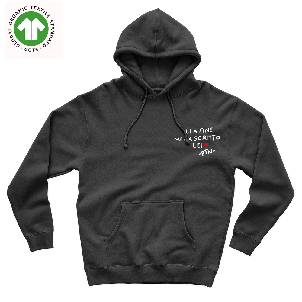 Felpa ALLA FINE MI HA SCRITTO LEI