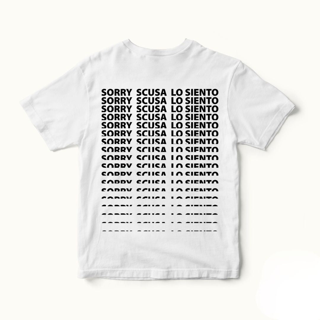 T-shirt SORRY SCUSA LO SIENTO #3