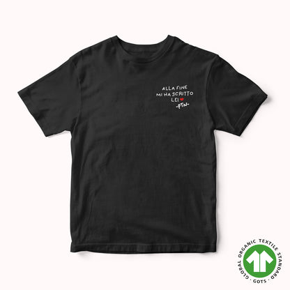 T-shirt ALLA FINE MI HA SCRITTO LEI
