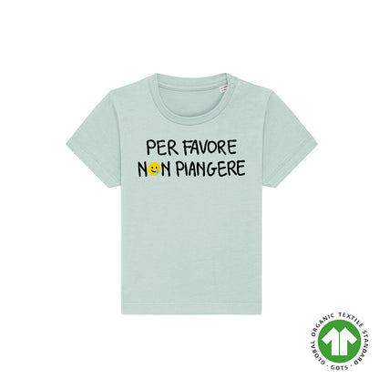 T-shirt KIDS PER FAVORE NON PIANGERE