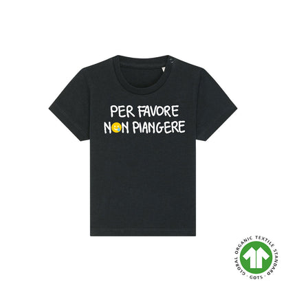 T-shirt KIDS PER FAVORE NON PIANGERE